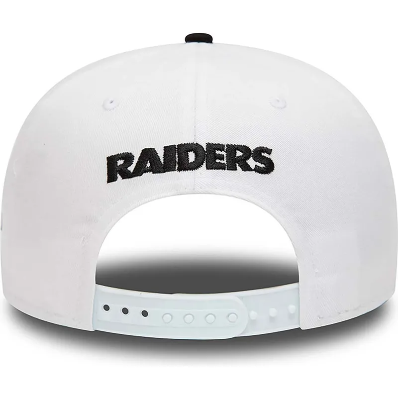 cappelli-piatta-bianco-snapback-9fifty-crown-patches-super-bowl-xv-dei-las-vegas-raiders-nfl-di-new-era cappelli-piatta-bianco-snapback-9fifty-crown-patches-super-bowl-xv-dei-las-vegas-raiders-nfl-di-new-era