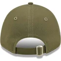cappello-curvo-verde-regolabile-per-bambino-con-logo-verde-9forty-league-essential-dei-los-angeles-dodgers-mlb-di-new-era