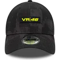 mutzen-gebogen-schwarz-verstellbares-band-valentino-rossi-vr46-9forty-all-over-print-der-valentino-rossi-vr46-motogp-von-new-era