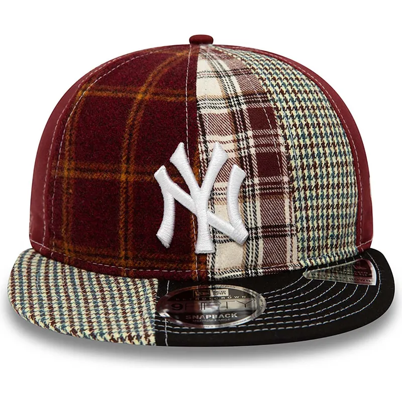 cappelli-piatta-rosso-cinghia-regolabile-9fifty-patch-panel-dei-new-york-yankees-mlb-di-new-era cappelli-piatta-rosso-cinghia-regolabile-9fifty-patch-panel-dei-new-york-yankees-mlb-di-new-era