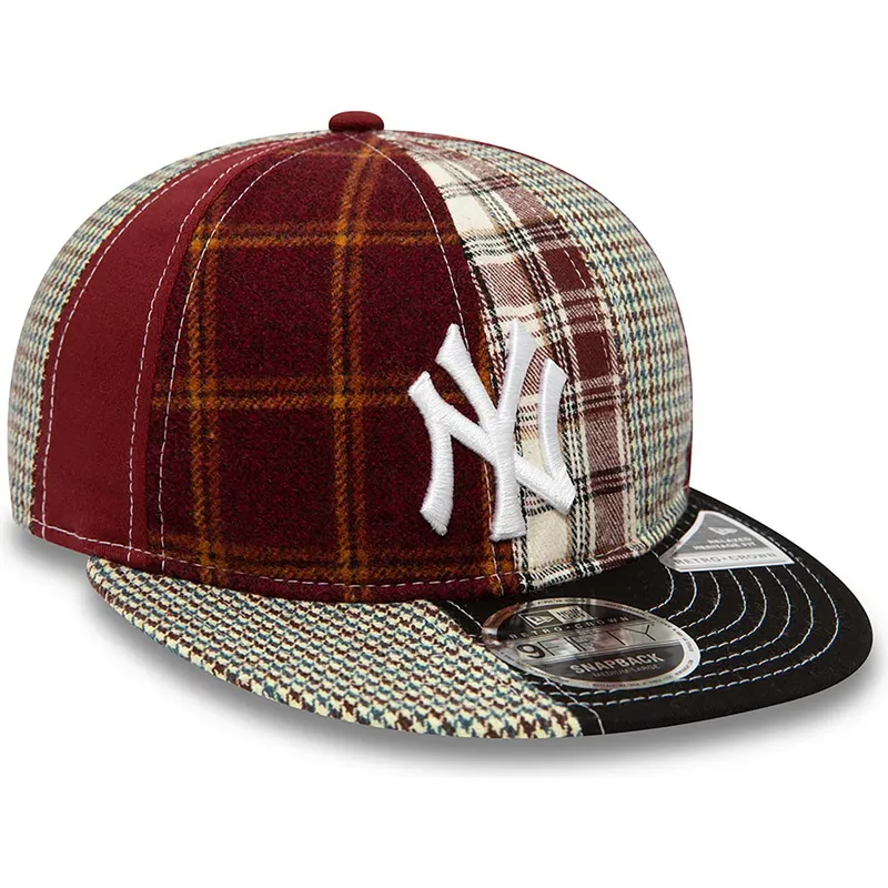 cappelli-piatta-rosso-cinghia-regolabile-9fifty-patch-panel-dei-new-york-yankees-mlb-di-new-era cappelli-piatta-rosso-cinghia-regolabile-9fifty-patch-panel-dei-new-york-yankees-mlb-di-new-era