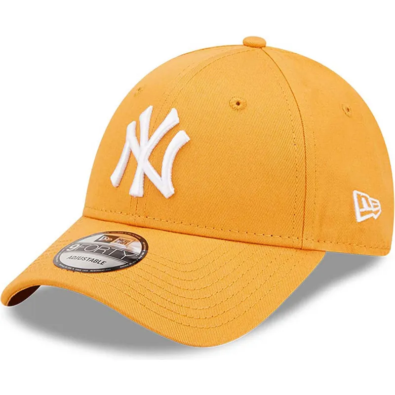 mutzen-gebogen-orange-verstellbares-band-9forty-league-essential-der-new-york-yankees-mlb-von-new-era mutzen-gebogen-orange-verstellbares-band-9forty-league-essential-der-new-york-yankees-mlb-von-new-era