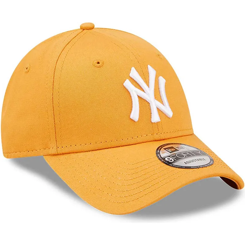mutzen-gebogen-orange-verstellbares-band-9forty-league-essential-der-new-york-yankees-mlb-von-new-era mutzen-gebogen-orange-verstellbares-band-9forty-league-essential-der-new-york-yankees-mlb-von-new-era