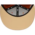 cappello-piatto-marrone-snapback-9fifty-side-patch-dei-detroit-tigers-mlb-di-new-era