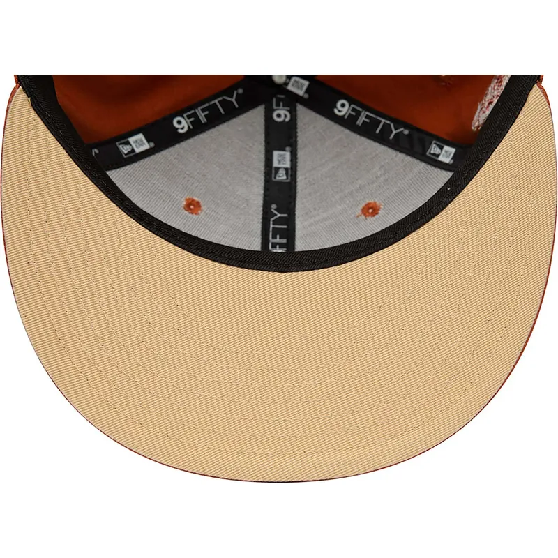 cappelli-piatta-marrone-snapback-9fifty-side-patch-dei-detroit-tigers-mlb-di-new-era cappelli-piatta-marrone-snapback-9fifty-side-patch-dei-detroit-tigers-mlb-di-new-era
