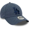 marineblaue-verstellbare-kappe-mit-gebogenem-schirm-und-marineblauem-logo-9forty-tonal-jersey-der-los-angeles-dodgers-mlb-von-ne