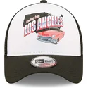 cappellino-trucker-nero-e-bianco-los-angeles-a-frame-us-state-wordmark-di-new-era