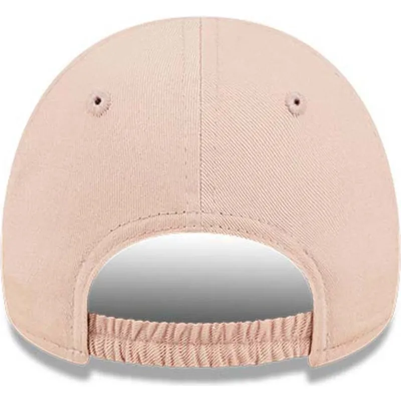 cappelli-curva-rosa-cinghia-regolabile-per-bambino-pequeno-9forty-league-essential-dei-new-york-yankees-mlb-di-new-era
