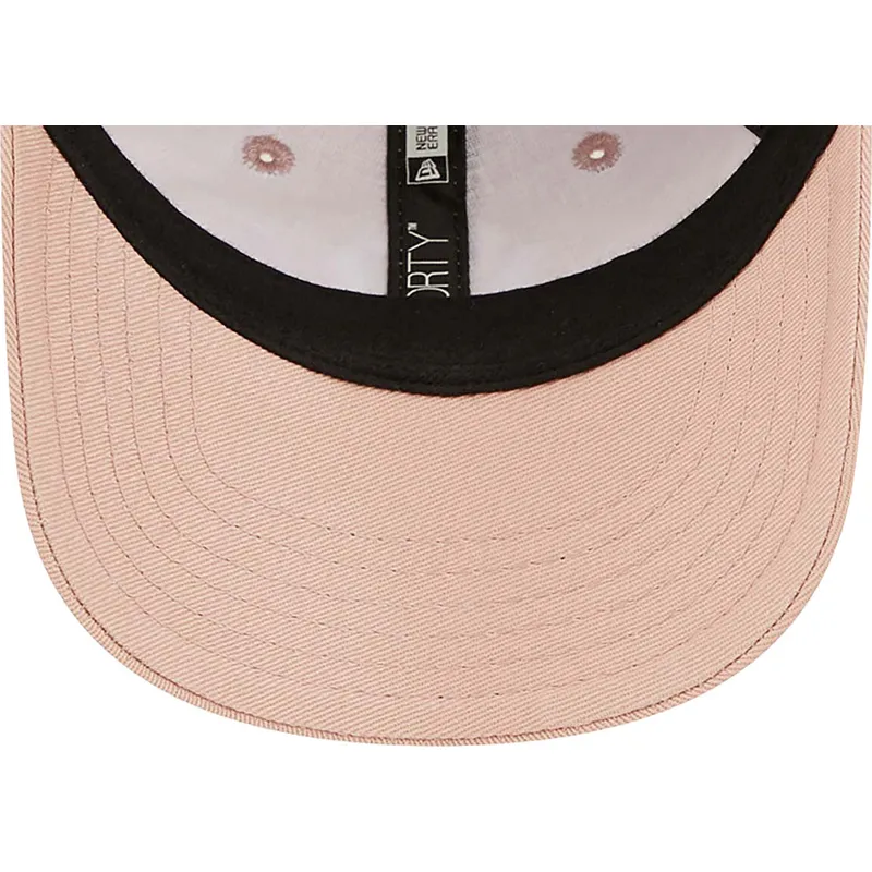 cappelli-curva-rosa-cinghia-regolabile-per-bambino-pequeno-9forty-league-essential-dei-new-york-yankees-mlb-di-new-era