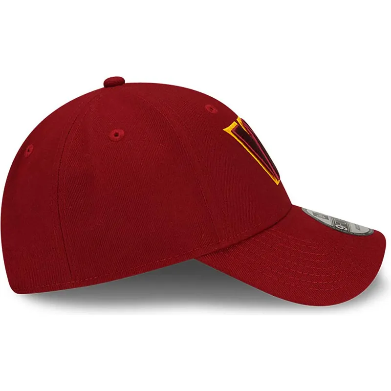 cappellino-visiera-curva-rosso-regolabile-9forty-the-league-di-washington-commanders-nfl-di-new-era