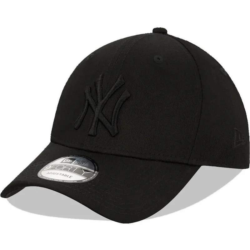 cappelli-curva-nero-snapback-9forty-league-essential-dei-new-york-yankees-mlb-di-new-era