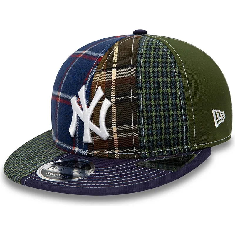 cappelli-piatta-blu-marino-cinghia-regolabile-9fifty-patch-panel-dei-new-york-yankees-mlb-di-new-era