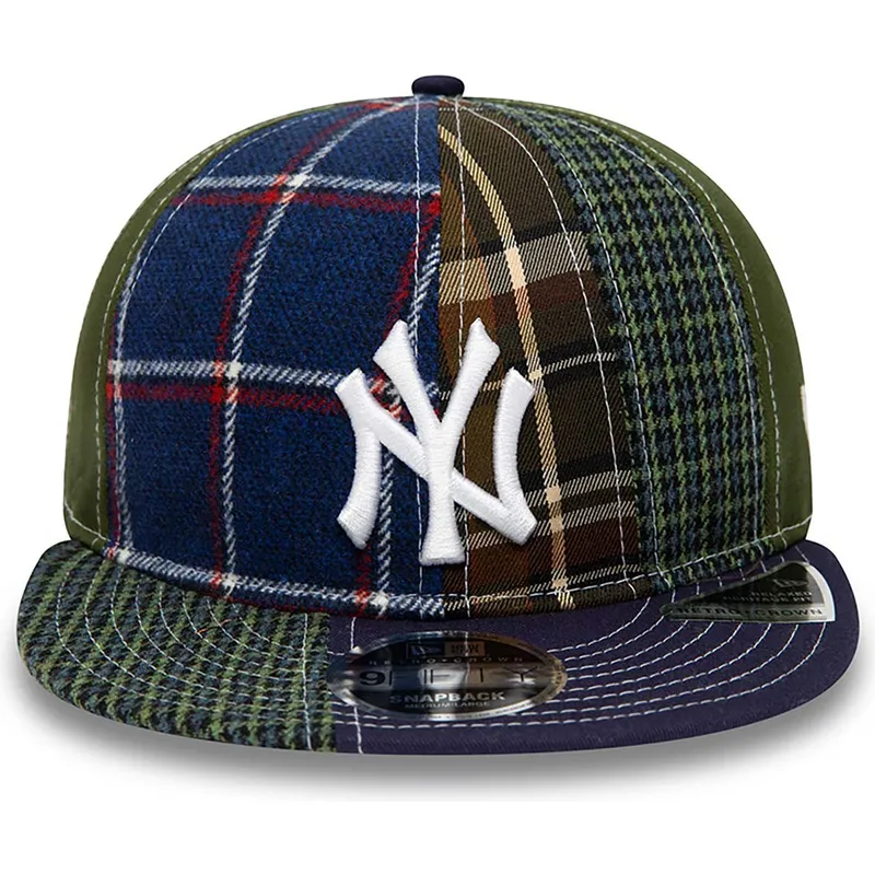 cappelli-piatta-blu-marino-cinghia-regolabile-9fifty-patch-panel-dei-new-york-yankees-mlb-di-new-era