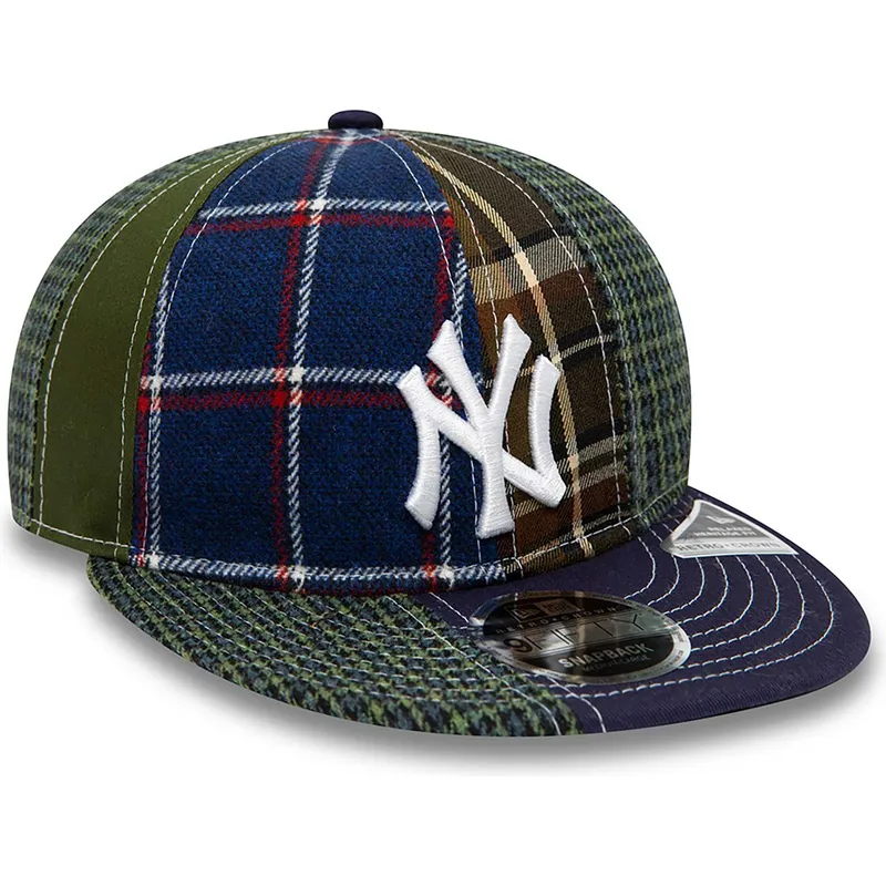 cappelli-piatta-blu-marino-cinghia-regolabile-9fifty-patch-panel-dei-new-york-yankees-mlb-di-new-era