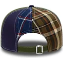 cappellino-piatto-blu-navy-e-verde-regolabile-9fifty-patch-panel-dei-new-york-yankees-mlb-di-new-era
