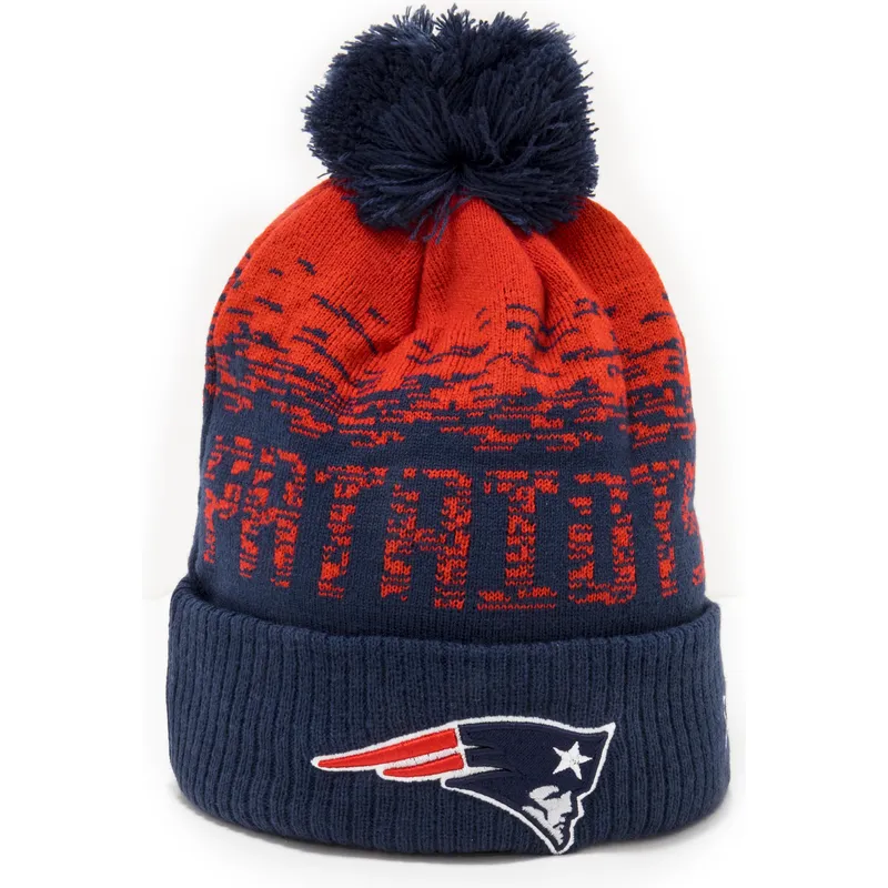 mutzen-pompon-marineblau-cuff-sport-der-new-england-patriots-nfl-von-new-era mutzen-pompon-marineblau-cuff-sport-der-new-england-patriots-nfl-von-new-era