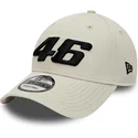cappelli-curva-beige-cinghia-regolabile-valentino-rossi-vr46-9forty-essential-dei-valentino-rossi-vr46-motogp-di-new-era
