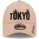 cappello-rosa-regolabile-tokyo-9forty-graphic-di-new-era
