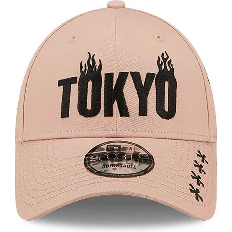 cappelli-curva-rosa-cinghia-regolabile-9forty-di-new-era cappelli-curva-rosa-cinghia-regolabile-9forty-di-new-era
