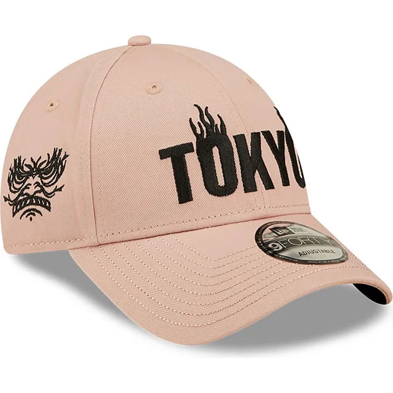 cappelli-curva-rosa-cinghia-regolabile-9forty-di-new-era cappelli-curva-rosa-cinghia-regolabile-9forty-di-new-era