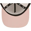 mutzen-gebogen-rosa-snapback-a-frame-tonal-mesh-der-los-angeles-dodgers-mlb-von-new-era