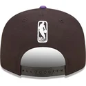 cappelli-piatta-nero-snapback-9fifty-team-patch-dei-los-angeles-lakers-nba-di-new-era
