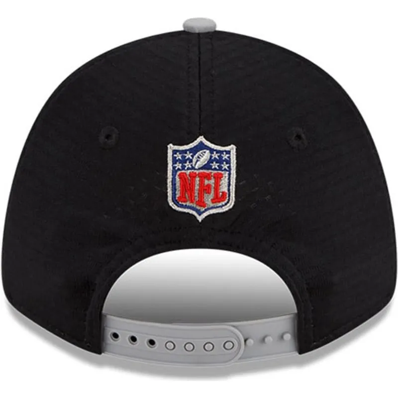 cappelli-curva-nero-cinghia-regolabile-9forty-super-bowl-champions-lvi-2022-dei-los-angeles-rams-nfl-di-new-era