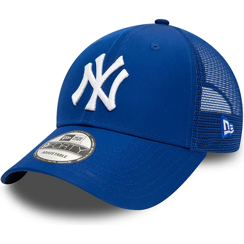 cappelli-curva-blu-cinghia-regolabile-9forty-home-field-dei-new-york-yankees-mlb-di-new-era