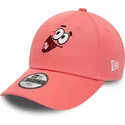 mutzen-gebogen-rosa-verstellbares-band-fur-kinder-9forty-der-patricio-estrella-bob-esponja-von-new-era