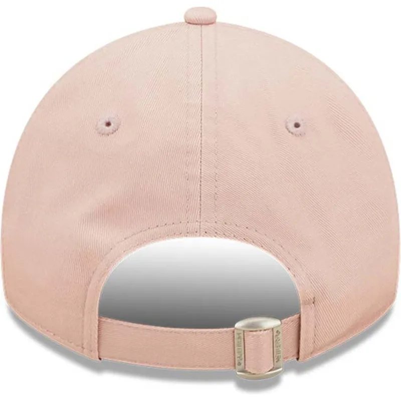 cappelli-curva-rosa-cinghia-regolabile-9twenty-league-essential-dei-new-york-yankees-mlb-di-new-era