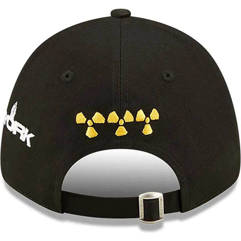 cappelli-curva-nero-cinghia-regolabile-9forty-di-new-era