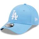 cappelli-curva-blu-cinghia-regolabile-9forty-league-essential-dei-los-angeles-dodgers-mlb-di-new-era