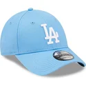 cappellino-curvo-blu-regolabile-9forty-league-essential-dei-los-angeles-dodgers-mlb-di-new-era