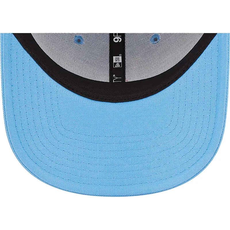 cappelli-curva-blu-cinghia-regolabile-9forty-league-essential-dei-los-angeles-dodgers-mlb-di-new-era