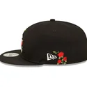 cappelli-piatta-nero-snapback-9fifty-flower-dei-new-york-yankees-mlb-di-new-era