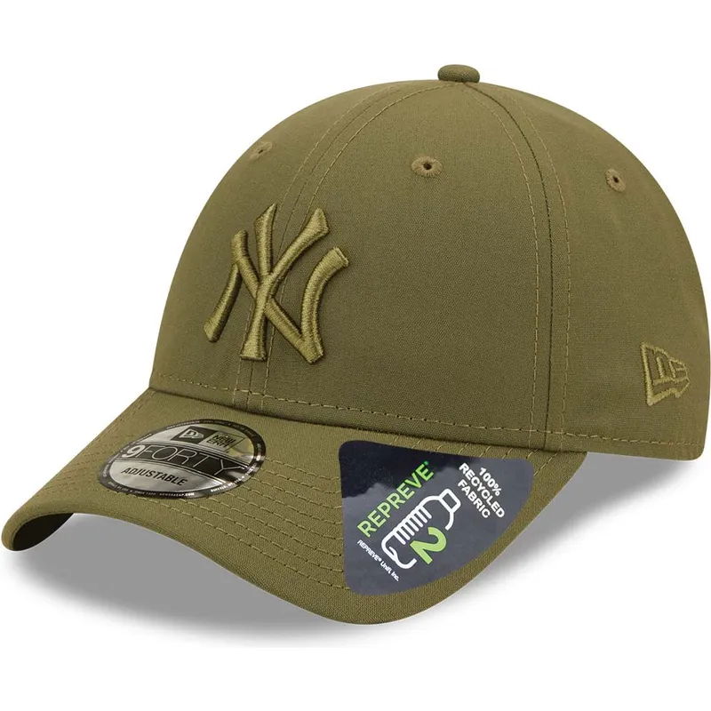 cappelli-curva-verde-snapback-9forty-repreve-dei-new-york-yankees-mlb-di-new-era cappelli-curva-verde-snapback-9forty-repreve-dei-new-york-yankees-mlb-di-new-era