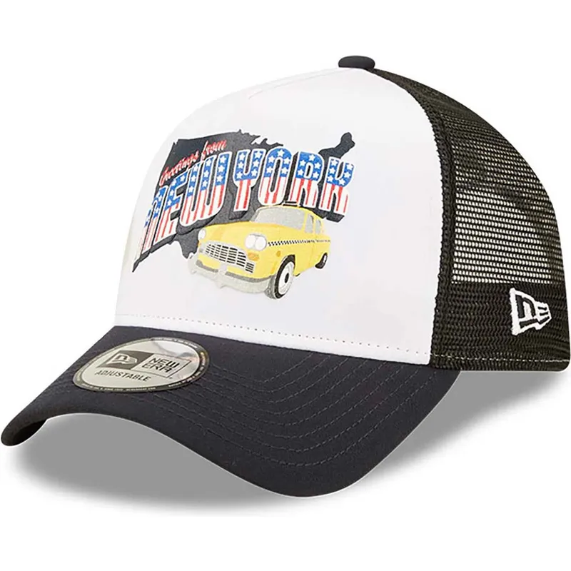 cappelli-curva-blu-marino-snapback-a-frame-di-new-era