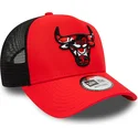 cappelli-curva-rosso-snapback-a-frame-camo-infill-dei-chicago-bulls-nba-di-new-era