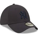 cappelli-curva-blu-marino-regolato-39thirty-diamond-era-dei-new-york-yankees-mlb-di-new-era