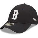 mutzen-gebogen-marineblau-verstellbares-band-9forty-league-essential-der-boston-red-sox-mlb-von-new-era