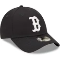 cappelli-curva-blu-marino-cinghia-regolabile-9forty-league-essential-dei-boston-red-sox-mlb-di-new-era