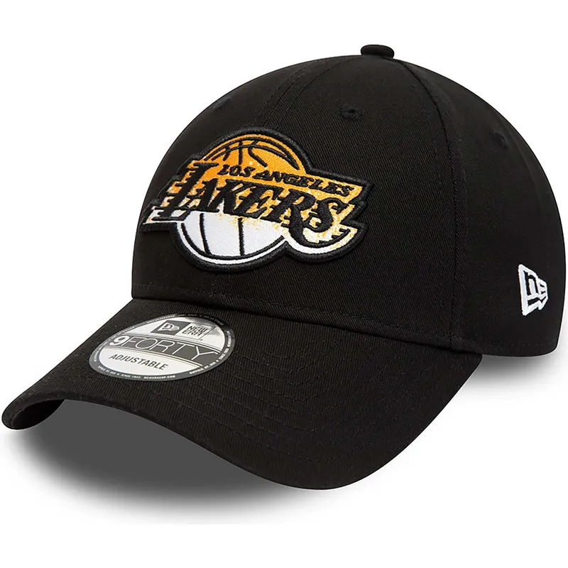 mutzen-gebogen-schwarz-verstellbares-band-9forty-gradient-infill-der-los-angeles-lakers-nba-von-new-era mutzen-gebogen-schwarz-verstellbares-band-9forty-gradient-infill-der-los-angeles-lakers-nba-von-new-era