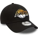 cappellino-curvo-nero-regolabile-9forty-gradient-infill-dei-los-angeles-lakers-nba-di-new-era