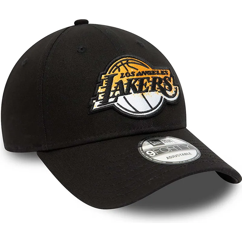 mutzen-gebogen-schwarz-verstellbares-band-9forty-gradient-infill-der-los-angeles-lakers-nba-von-new-era mutzen-gebogen-schwarz-verstellbares-band-9forty-gradient-infill-der-los-angeles-lakers-nba-von-new-era
