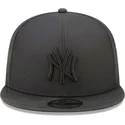 cappello-piatto-nero-snapback-con-logo-nero-9fifty-gore-tex-dei-new-york-yankees-mlb-di-new-era