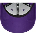 cappelli-curva-viola-cinghia-regolabile-9forty-print-infill-dei-los-angeles-lakers-nba-di-new-era