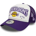 cappelli-curva-viola-snapback-a-frame-league-champions-dei-los-angeles-lakers-nba-di-new-era