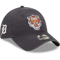 cappello-curvo-blu-navy-regolabile-9twenty-team-patch-dei-detroit-tigers-mlb-di-new-era