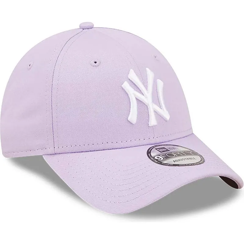 fioletowa-regulowana-czapka-z-zakrzywionym-daszkiem-9forty-league-essential-new-york-yankees-mlb-new-era