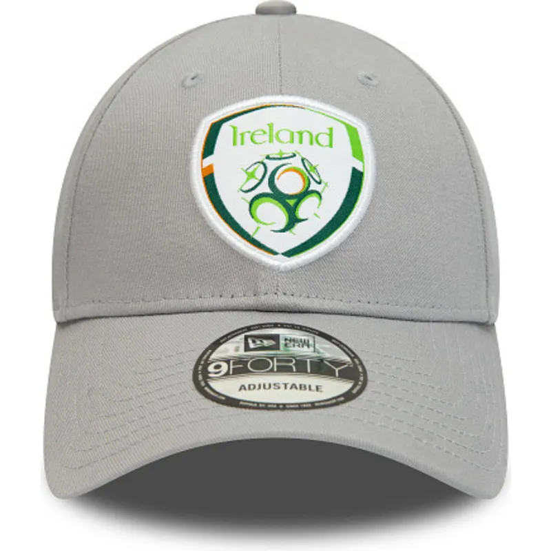 cappelli-curva-grigio-cinghia-regolabile-9forty-cotton-dei-league-of-ireland-premier-division-di-new-era